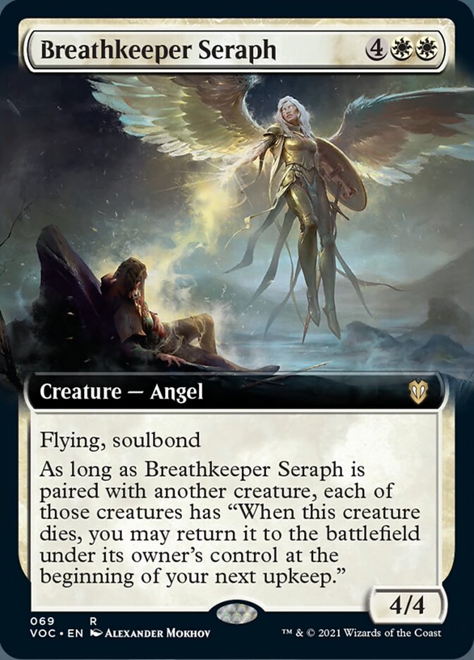 Breathkeeper Seraph (Extended) [Innistrad: Crimson Vow Commander] | RetroPlay Games