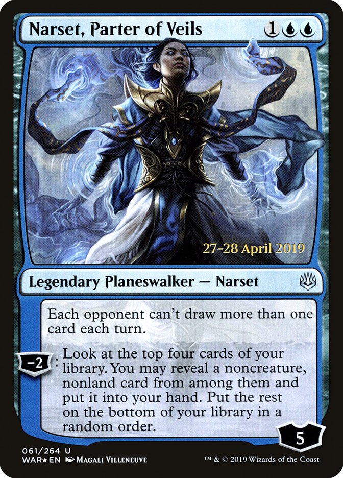 Narset, Parter of Veils  [War of the Spark Prerelease Promos] | RetroPlay Games