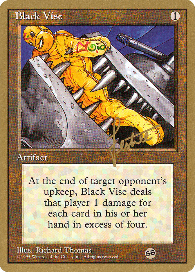 Black Vise (Bertrand Lestree) (SB) [Pro Tour Collector Set] | RetroPlay Games