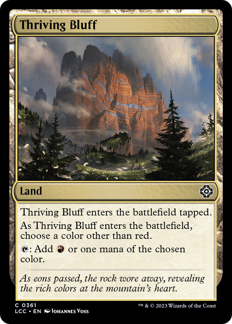 Thriving Bluff [The Lost Caverns of Ixalan Commander] | RetroPlay Games