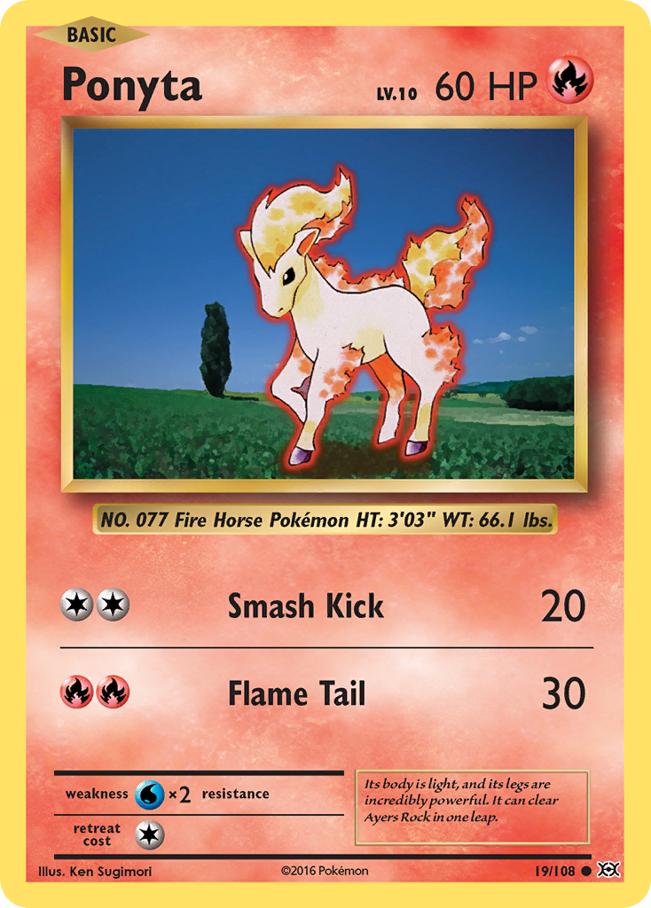 Ponyta (19/108) [XY: Evolutions] | RetroPlay Games