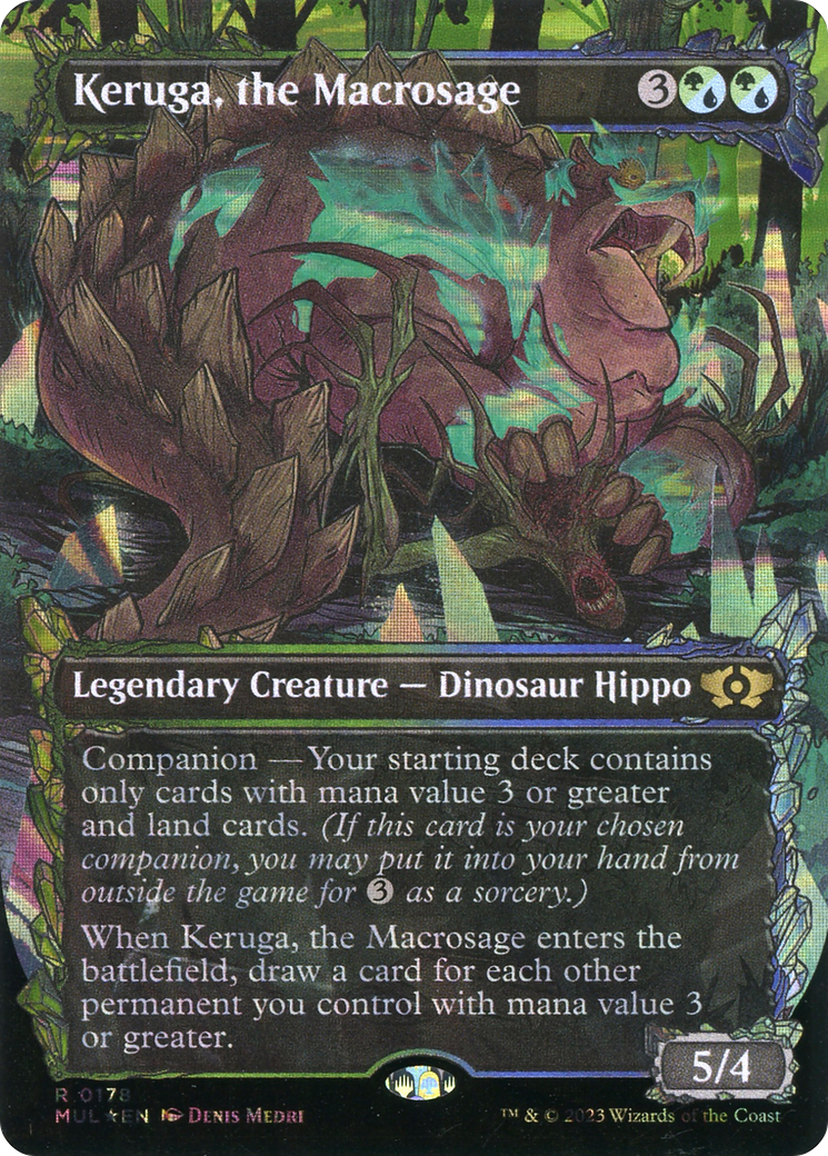 Keruga, the Macrosage (Halo Foil) [Multiverse Legends] | RetroPlay Games