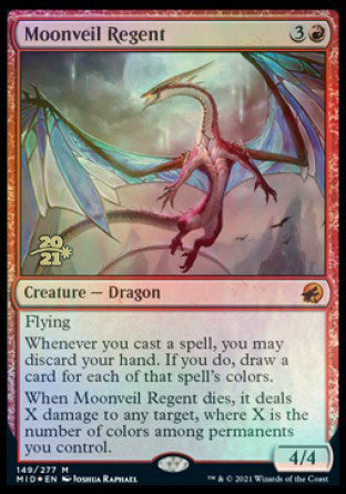 Moonveil Regent [Innistrad: Midnight Hunt Prerelease Promos] | RetroPlay Games