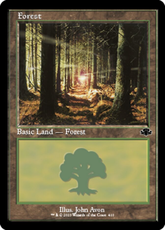 Forest (410) (Retro) [Dominaria Remastered] | RetroPlay Games