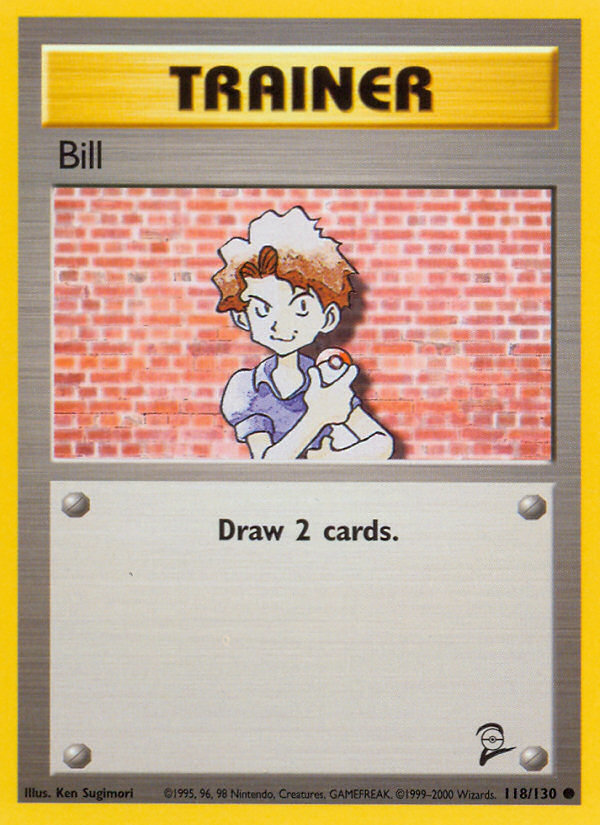 Bill (118/130) [Base Set 2] | RetroPlay Games