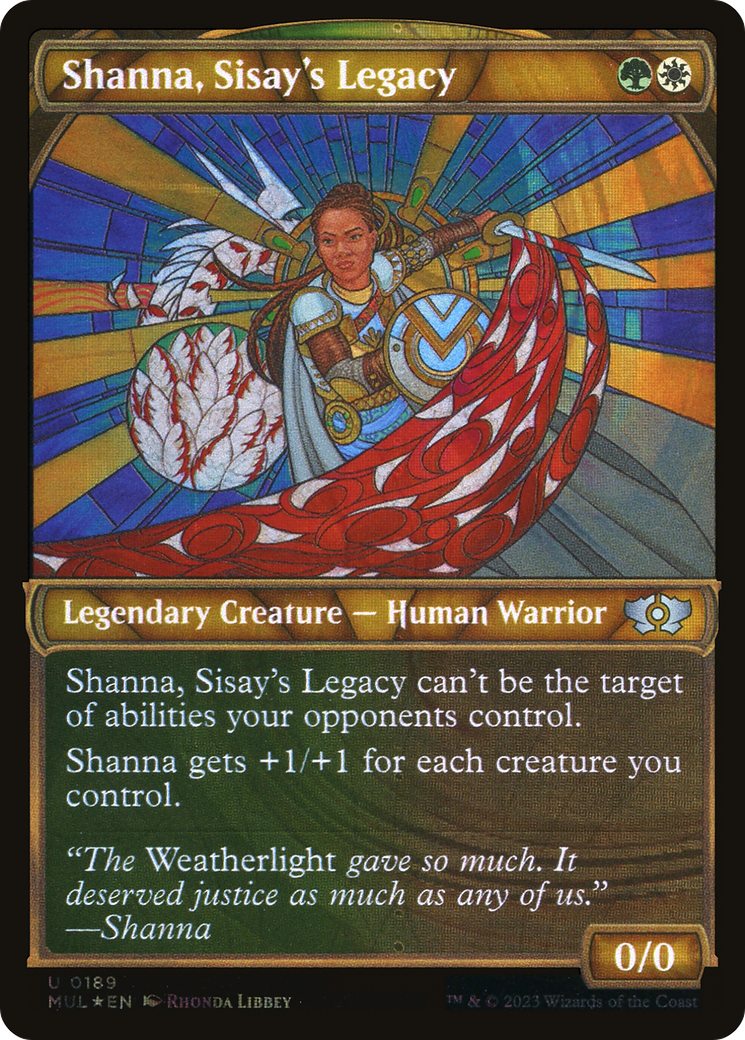 Shanna, Sisay's Legacy (Halo Foil) [Multiverse Legends] | RetroPlay Games