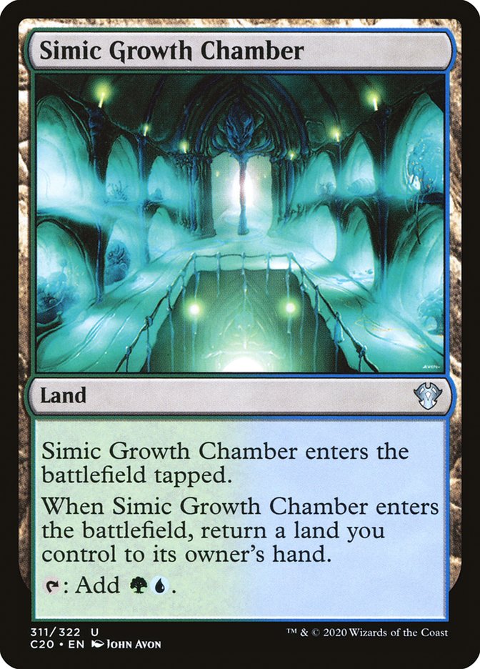 Simic Growth Chamber [Commander 2020] | RetroPlay Games