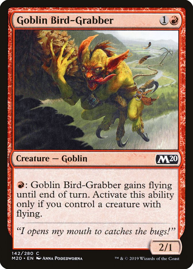 Goblin Bird-Grabber [Core Set 2020] | RetroPlay Games