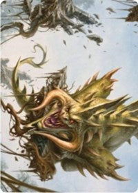 Canopy Baloth Art Card [Zendikar Rising Art Series] | RetroPlay Games