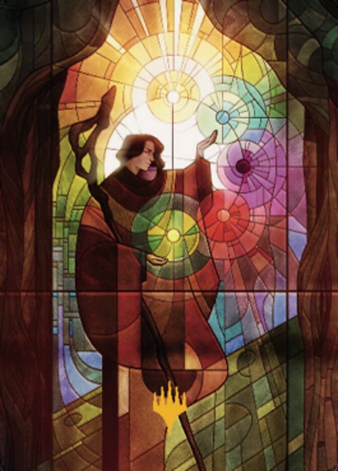 Jodah, the Unifier Art Card (Gold-Stamped Signature) [Dominaria United Art Series] | RetroPlay Games