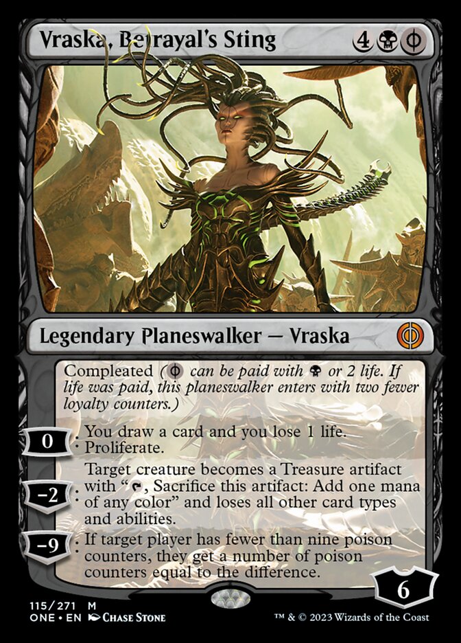 Vraska, Betrayal's Sting [Phyrexia: All Will Be One] | RetroPlay Games