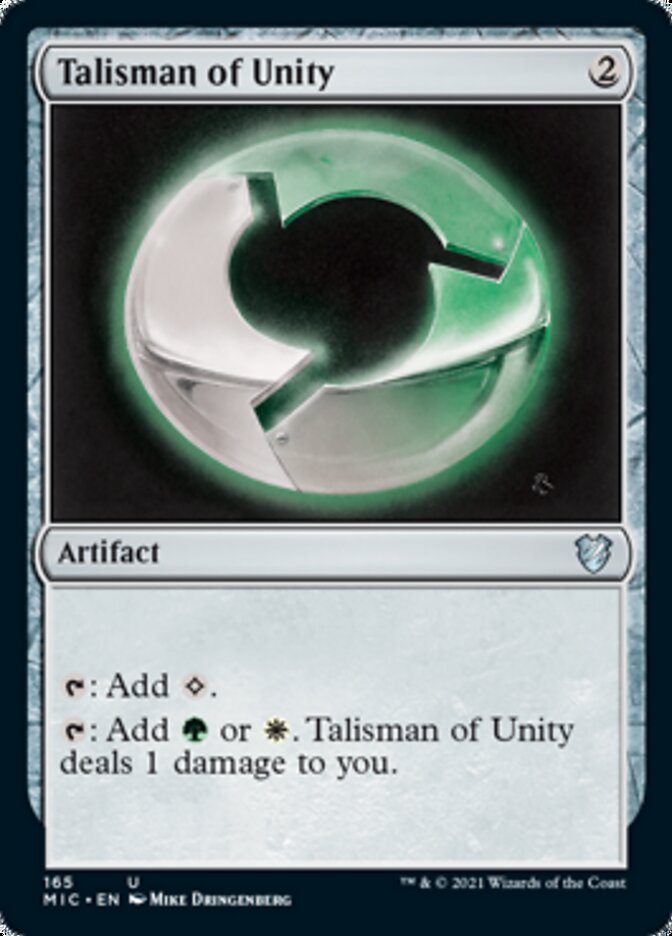 Talisman of Unity [Innistrad: Midnight Hunt Commander] | RetroPlay Games