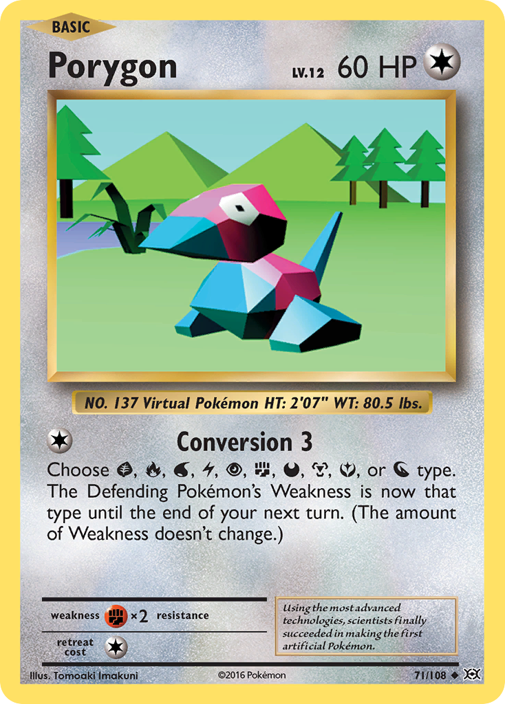 Porygon (71/108) [XY: Evolutions] | RetroPlay Games