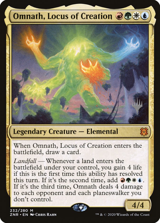 Omnath, Locus of Creation (Promo Pack) [Zendikar Rising Promos] | RetroPlay Games