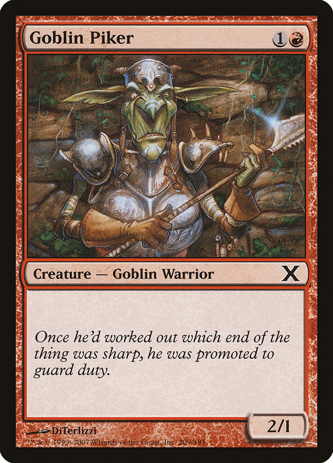 Goblin Piker [Tenth Edition] | RetroPlay Games