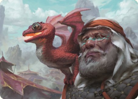 Dragon Whelp Art Card [Dominaria United Art Series] | RetroPlay Games
