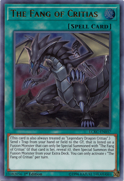 The Fang of Critias [LCKC-EN037] Ultra Rare | RetroPlay Games