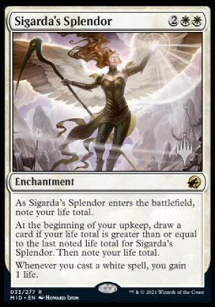 Sigarda's Splendor (Promo Pack) [Innistrad: Midnight Hunt Promos] | RetroPlay Games