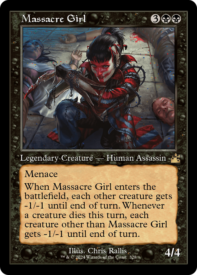 Massacre Girl (Retro) [Ravnica Remastered] | RetroPlay Games