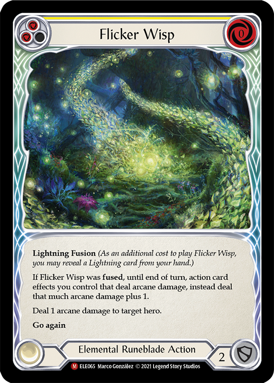 Flicker Wisp [ELE065] (Tales of Aria)  1st Edition Normal | RetroPlay Games