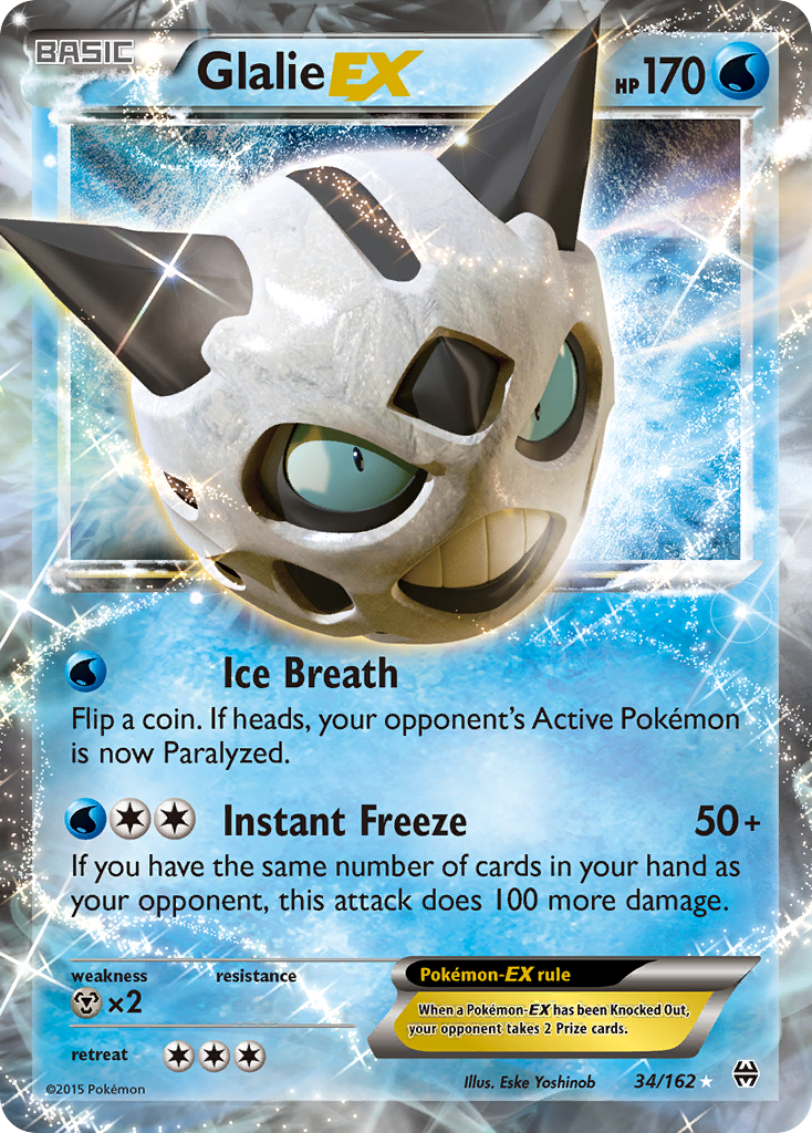 Glalie EX (34/162) [XY: BREAKthrough] | RetroPlay Games