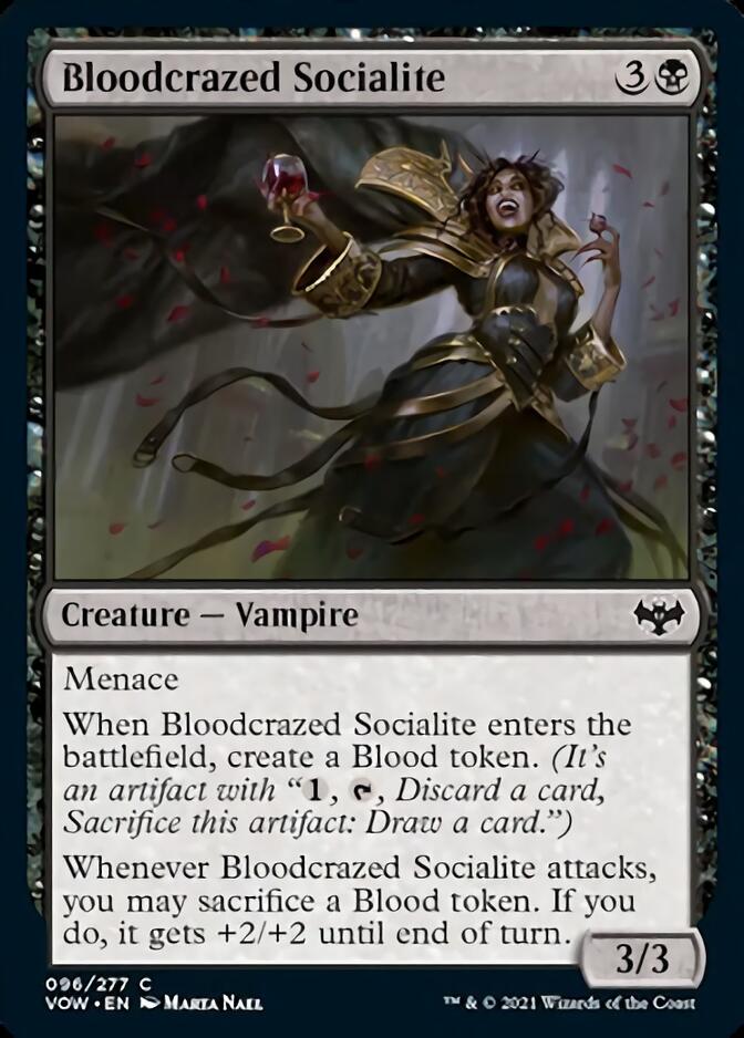 Bloodcrazed Socialite [Innistrad: Crimson Vow] | RetroPlay Games