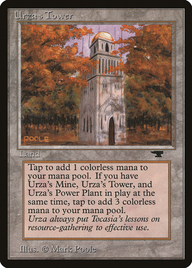 Urza's Tower (Autumn Leaves) [Antiquities] | RetroPlay Games