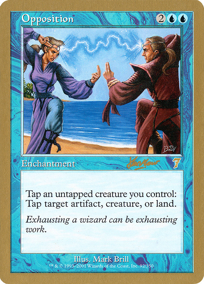 Opposition (Sim Han How) [World Championship Decks 2002] | RetroPlay Games