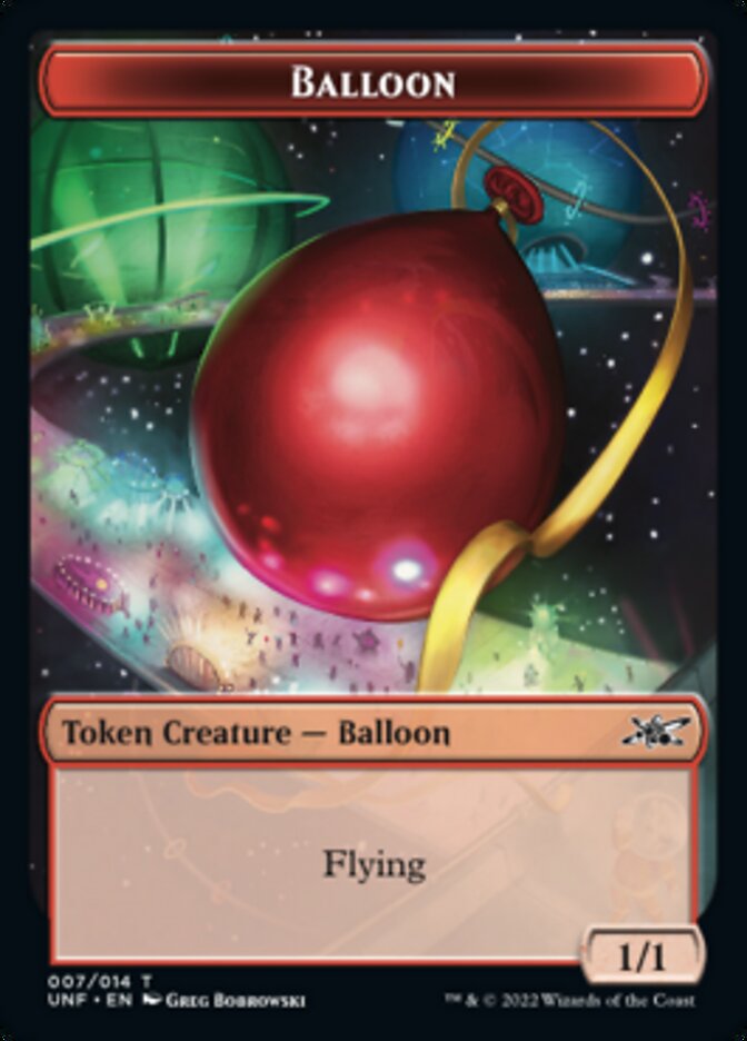 Balloon Token [Unfinity Tokens] | RetroPlay Games