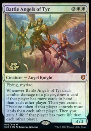 Battle Angels of Tyr [Commander Legends: Battle for Baldur's Gate Prerelease Promos] | RetroPlay Games