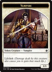 Vampire // Treasure Double-sided Token [Ixalan Tokens] | RetroPlay Games