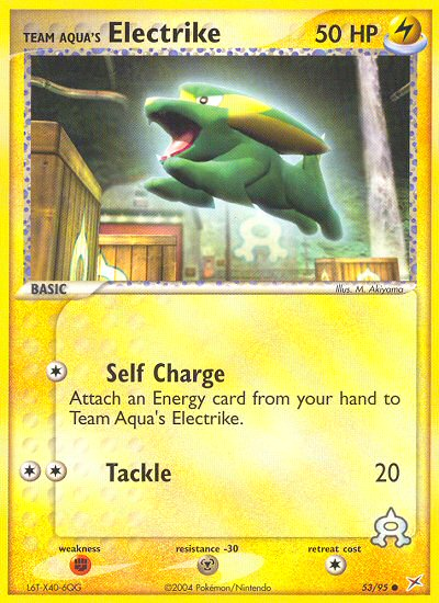 Team Aqua's Electrike (53/95) [EX: Team Magma vs Team Aqua] | RetroPlay Games