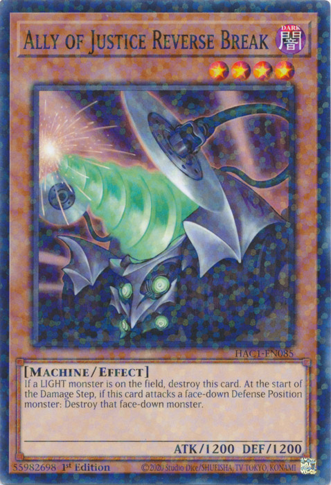 Ally of Justice Reverse Break (Duel Terminal) [HAC1-EN085] Common | RetroPlay Games