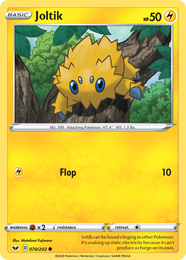 Joltik (070/202) [Sword & Shield: Base Set] | RetroPlay Games