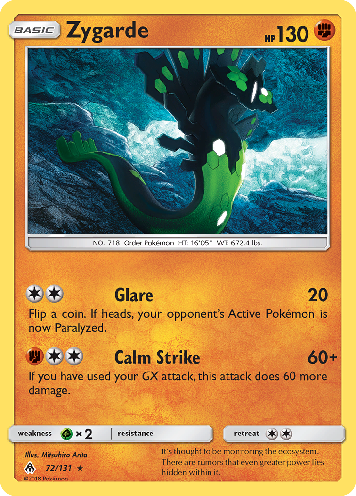 Zygarde (72/131) [Sun & Moon: Forbidden Light] | RetroPlay Games