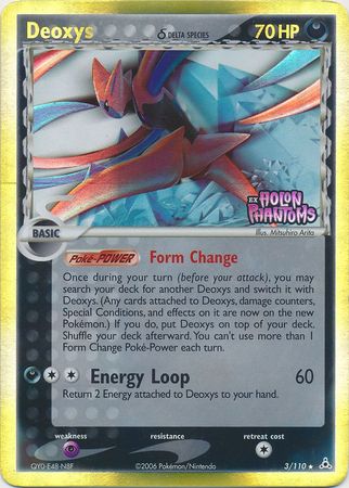 Deoxys (3/110) (Delta Species) (Stamped) [EX: Holon Phantoms] | RetroPlay Games