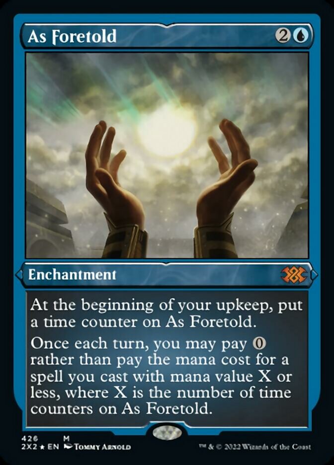 As Foretold (Foil Etched) [Double Masters 2022] | RetroPlay Games