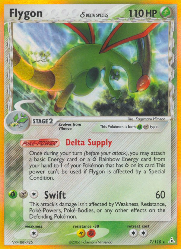 Flygon (7/110) (Delta Species) [EX: Holon Phantoms] | RetroPlay Games