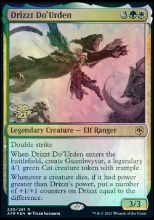 Drizzt Do'Urden [Dungeons & Dragons: Adventures in the Forgotten Realms Prerelease Promos] | RetroPlay Games