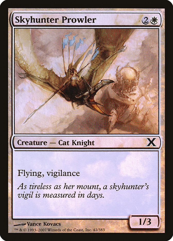 Skyhunter Prowler (Premium Foil) [Tenth Edition] | RetroPlay Games