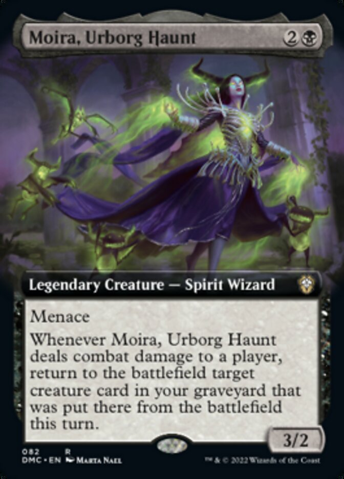 Moira, Urborg Haunt (Extended Art) [Dominaria United Commander] | RetroPlay Games