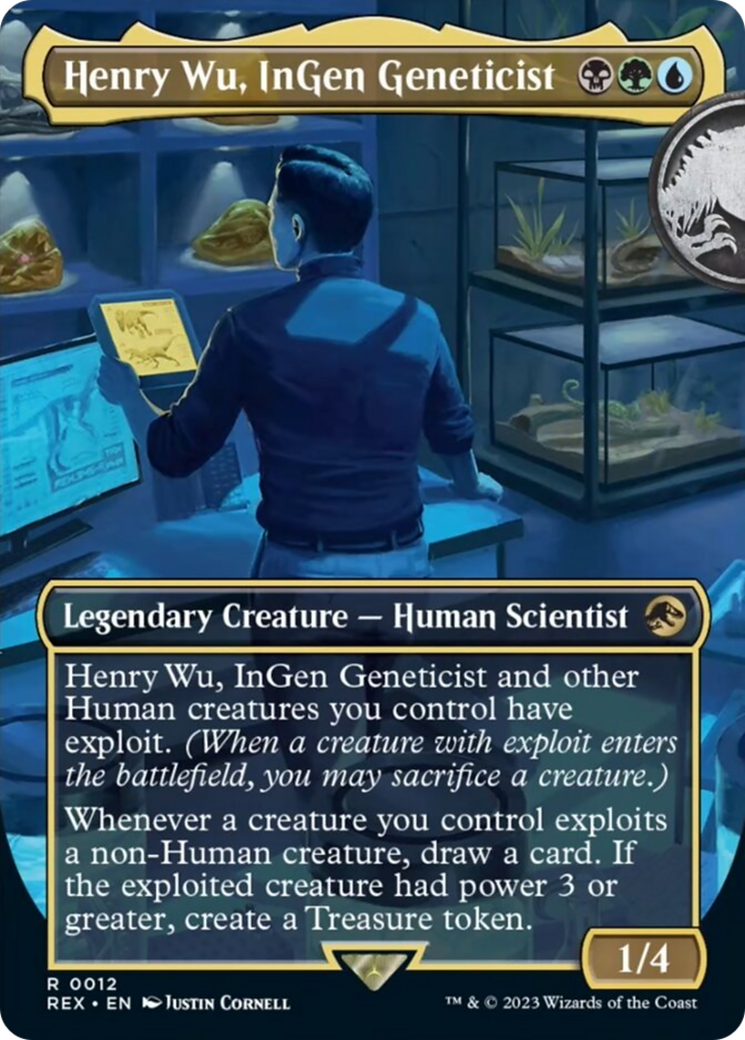 Henry Wu, InGen Geneticist (Borderless) [Jurassic World Collection] | RetroPlay Games