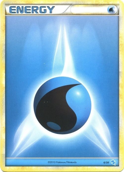 Water Energy (6/30) [HeartGold & SoulSilver: Trainer Kit - Gyarados] | RetroPlay Games
