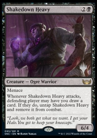 Shakedown Heavy (Promo Pack) [Streets of New Capenna Promos] | RetroPlay Games