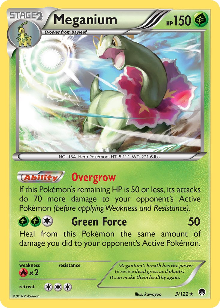 Meganium (3/122) [XY: BREAKpoint] | RetroPlay Games