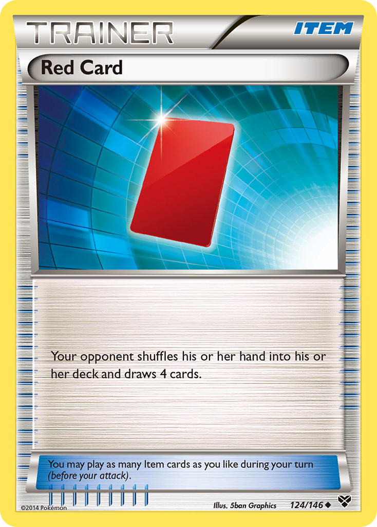 Red Card (124/146) [XY: Base Set] | RetroPlay Games