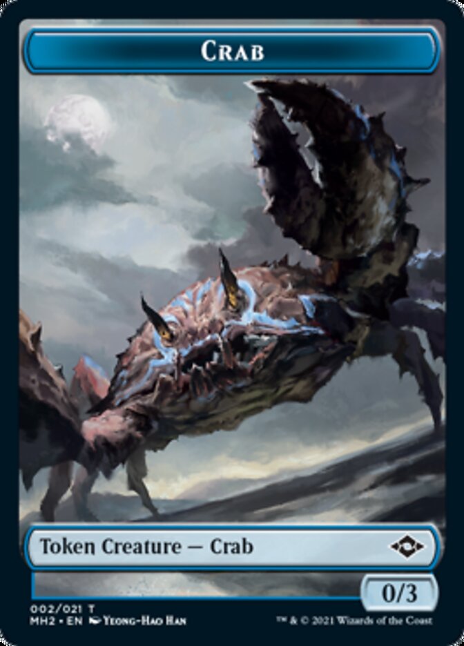 Crab Token [Modern Horizons 2 Tokens] | RetroPlay Games