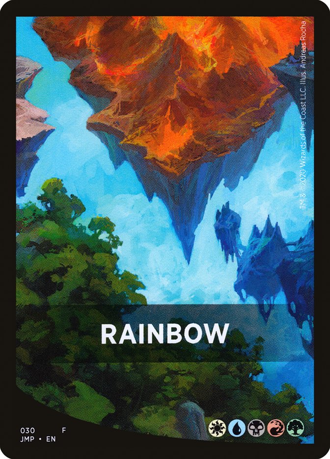 Rainbow Theme Card [Jumpstart Front Cards] | RetroPlay Games