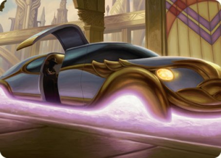 Mysterious Limousine Art Card [Streets of New Capenna Art Series] | RetroPlay Games