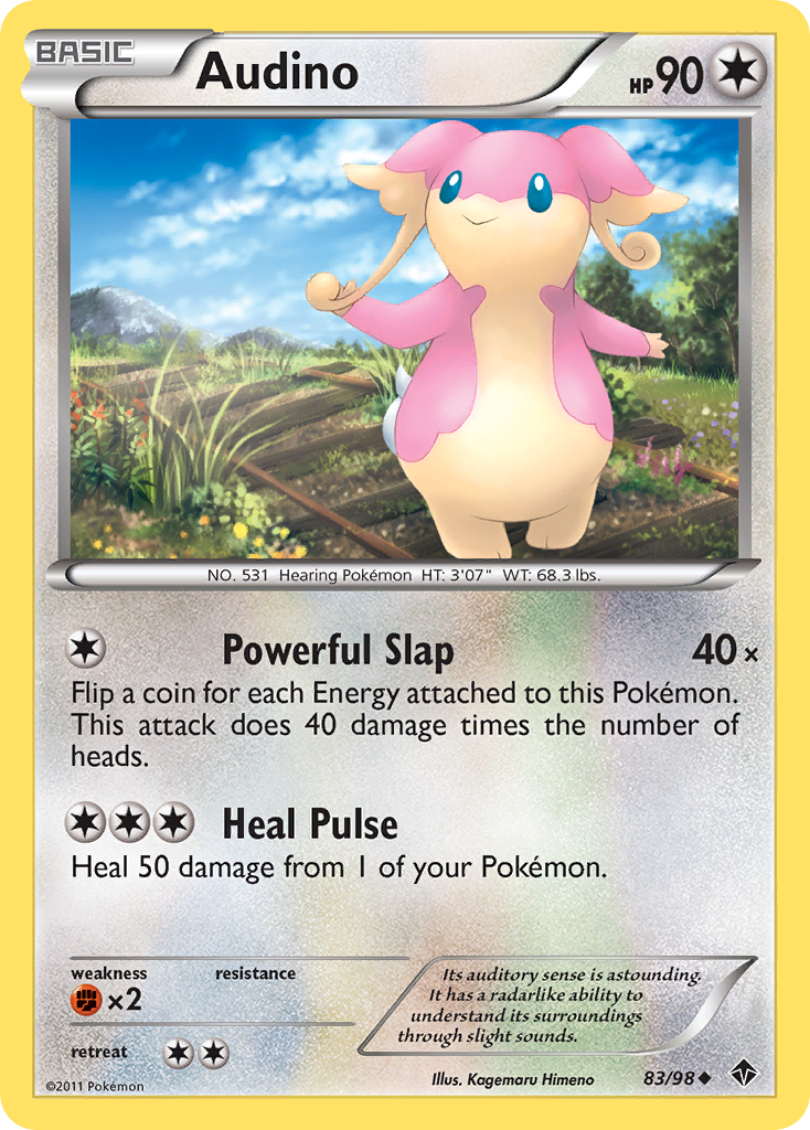 Audino (83/98) [Black & White: Emerging Powers] | RetroPlay Games